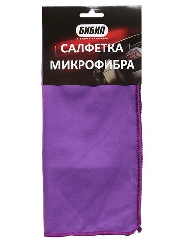 Салфетка микрофибра для стекол 30х30 БИБИП