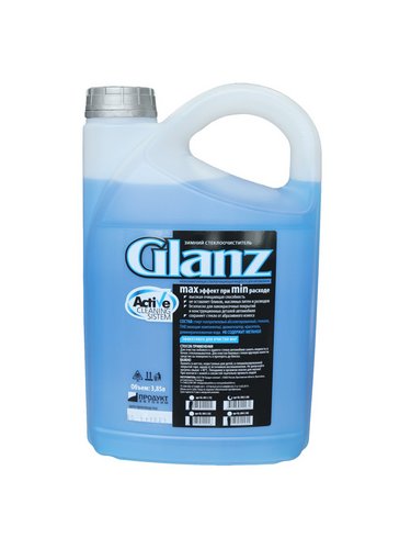 Незамерзающая жидкость 3,85л GLANZ