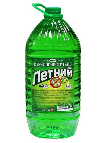 Летняя стеклоомывающая жидкость 5л ПЭТ БИБИП