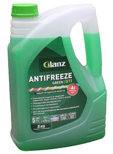 Glanz Антифриз G11 зеленый 5 кг