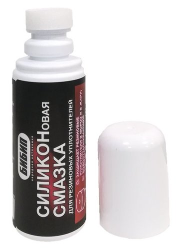 Силиконовая смазка с губкой аппликатором 100мл БИБИП