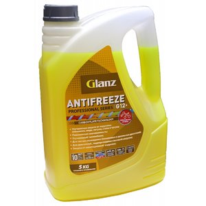  Антифриз Glanz  G-12+ Carboxylate PRO (желтый)